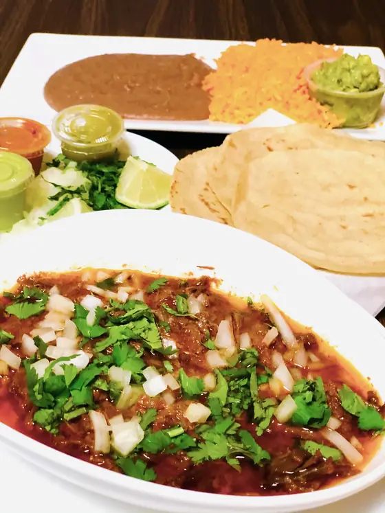 Birria Platter, Platters at Autentica Taqueria, Miami