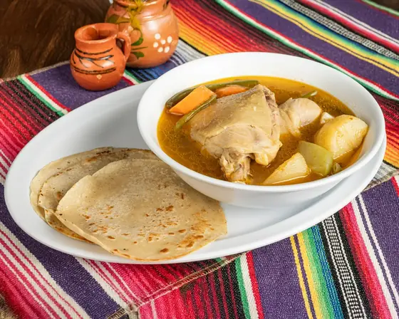 Caldo de Pollo at Autentica Taqueria in Miami