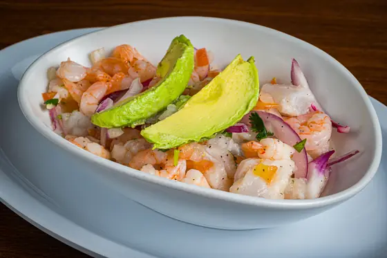 Ceviche Mixto at Autentica Taqueria in Miami