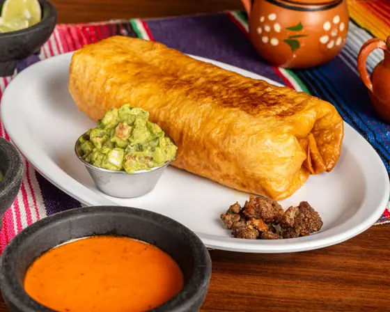 Chimichanga at Autentica Taqueria in Miami