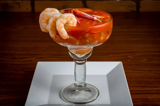 Coctel de Camarones at Autentica Taqueria in Miami