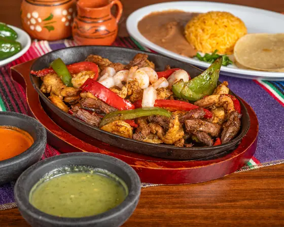 Fajitas Mar Y Tierra at Autentica Taqueria in Miami