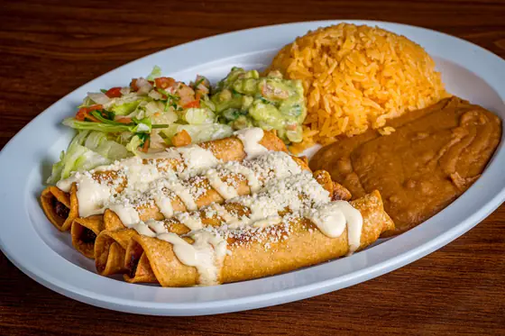 Flautas at Autentica Taqueria in Miami