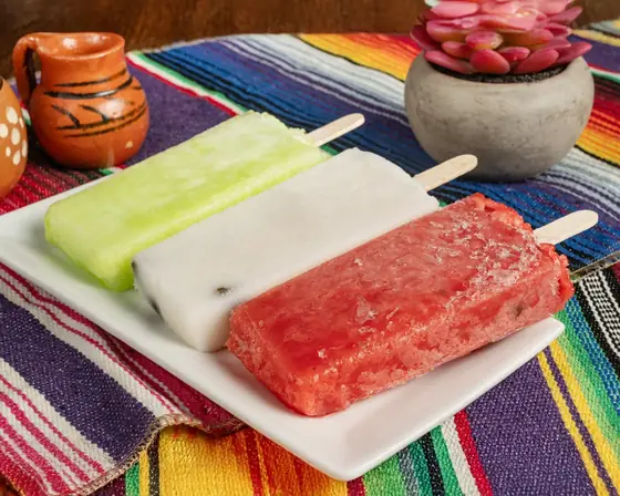 Popsicles / Paletas at Autentica Taqueria in Miami