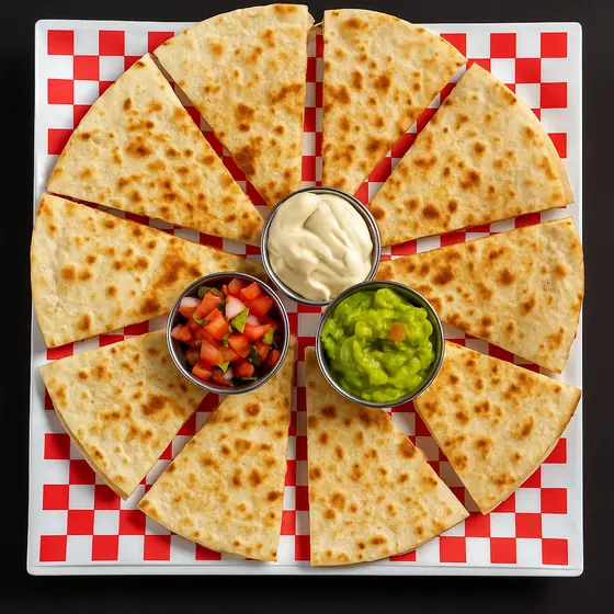 Quesadilla Sampler at Autentica Taqueria in Miami