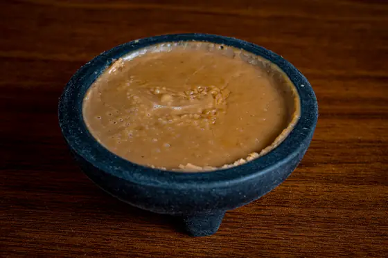 Refried Beans at Autentica Taqueria in Miami