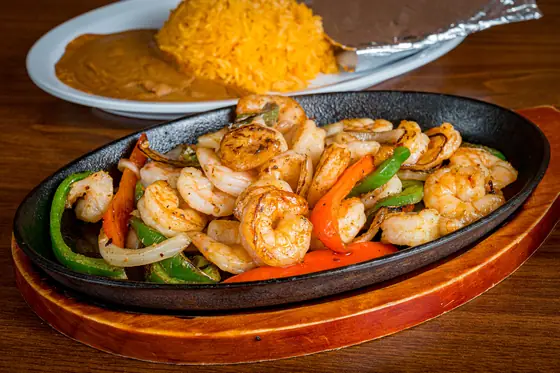 Shrimp Fajitas at Autentica Taqueria in Miami