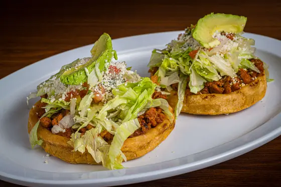 Sopes (2) at Autentica Taqueria in Miami